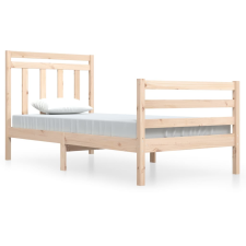 vidaXL tömör fa ágykeret 90x200 cm (3105300) ágy és ágykellék