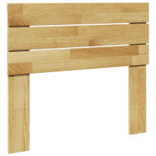 vidaXL tömör fa tölgyfa fejtámla 80 cm ágy és ágykellék