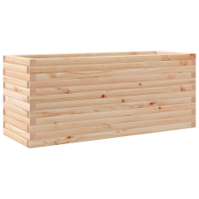 vidaXL tömör fenyő kerti virágláda 110 x 40 x 45,5 cm kerti tárolás