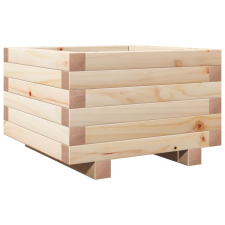vidaXL tömör fenyő kerti virágláda 40 x 40 x 26,5 cm kerti tárolás