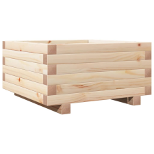 vidaXL tömör fenyő kerti virágláda 50x50x26,5 cm kerti tárolás