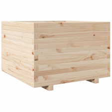 vidaXL tömör fenyő kerti virágláda 70 x 70 x 49,5 cm kerti tárolás