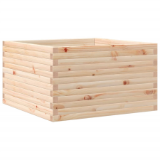 vidaXL tömör fenyő kerti virágláda 80 x 80 x 45,5 cm kerti tárolás