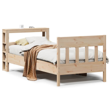 vidaXL tömör fenyőfa ágy matrac nélkül 100 x 200 cm ágy és ágykellék