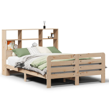vidaXL tömör fenyőfa ágy matrac nélkül 120 x 190 cm (3309944) ágy és ágykellék