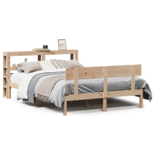 vidaXL tömör fenyőfa ágy matrac nélkül 135 x 190 cm ágy és ágykellék