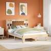 vidaXL tömör fenyőfa ágy matrac nélkül 140 x 190 cm