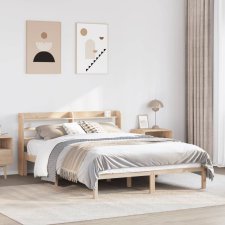 vidaXL tömör fenyőfa ágy matrac nélkül 140 x 200 cm ágy és ágykellék