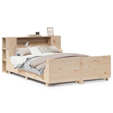 vidaXL tömör fenyőfa ágy matrac nélkül 140 x 200 cm (3323767) ágy és ágykellék