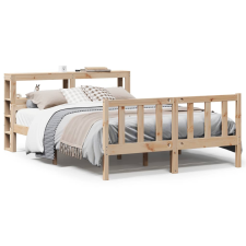 vidaXL tömör fenyőfa ágy matrac nélkül 150x200 cm ágy és ágykellék