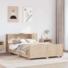 vidaXL tömör fenyőfa ágy matrac nélkül 150x200 cm ágy és ágykellék