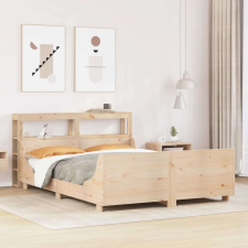 vidaXL tömör fenyőfa ágy matrac nélkül 150x200 cm ágy és ágykellék
