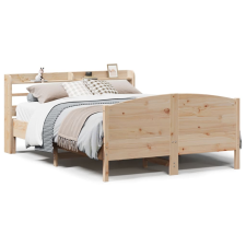 vidaXL tömör fenyőfa ágy matrac nélkül 150x200 cm (3306963) ágy és ágykellék