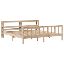 vidaXL tömör fenyőfa ágy matrac nélkül 180 x 200 cm (3305767) ágy és ágykellék
