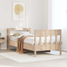 vidaXL tömör fenyőfa ágy matrac nélkül 75 x 190 cm ágy és ágykellék