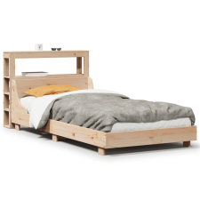 vidaXL tömör fenyőfa ágy matrac nélkül 90 x 200 cm (3306429) ágy és ágykellék