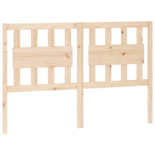 vidaXL tömör fenyőfa ágyfejtámla 140,5x4x100 cm (818565) ágy és ágykellék