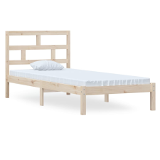 vidaXL tömör fenyőfa ágykeret 100 x 200 cm (3101208) ágy és ágykellék