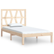 vidaXL tömör fenyőfa ágykeret 100 x 200 cm (3103988) ágy és ágykellék