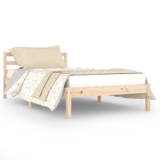 vidaXL tömör fenyőfa ágykeret 100 x 200 cm (810420) ágy és ágykellék