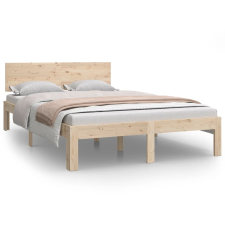 vidaXL tömör fenyőfa ágykeret 120 x 200 cm (810490) ágy és ágykellék