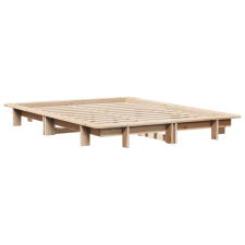 vidaXL tömör fenyőfa ágykeret 120 x 200 cm (850662) ágy és ágykellék