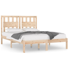 vidaXL tömör fenyőfa ágykeret 140 x 190 cm (3103913) ágy és ágykellék