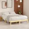 vidaXL tömör fenyőfa ágykeret 160 x 200 cm