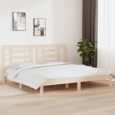 vidaXL tömör fenyőfa ágykeret 200x200cm ágy és ágykellék