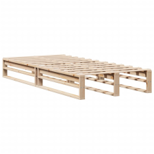 vidaXL tömör fenyőfa ágykeret 75 x 190 cm (850857) ágy és ágykellék