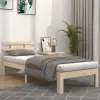 vidaXL tömör fenyőfa ágykeret 90 x 190 cm (3FT Single)