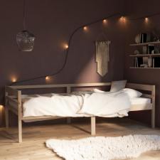 vidaXL tömör fenyőfa ágykeret 90 x 200 cm ágy és ágykellék