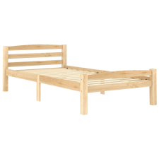 vidaXL tömör fenyőfa ágykeret 90 x 200 cm (322061) ágy és ágykellék