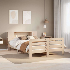 vidaXL tömör fenyőfa ágykeret ágy matrac nélkül 120 x 200 cm ágy és ágykellék