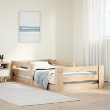 vidaXL tömör fenyőfa ágykeret matrac nélkül 80 x 190 cm ágy és ágykellék