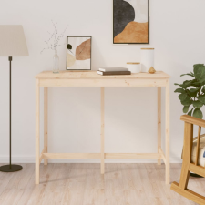 vidaXL Tömör fenyőfa bárasztal 140 x 80 x 110 cm bútor
