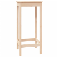 vidaXL tömör fenyőfa bárasztal 50 x 50 x 110 cm (833263) bútor