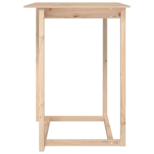 vidaXL Tömör fenyőfa bárasztal 80 x 80 x 110 cm bútor
