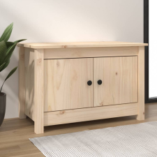 vidaXL tömör fenyőfa cipősszekrény 70 x 38 x 45,5 cm bútor