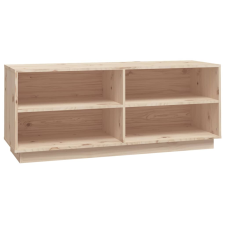 vidaXL tömör fenyőfa cipőszekrény 110 x 34 x 45 cm (813540) bútor