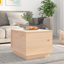vidaXL tömör fenyőfa dohányzóasztal 40x50x35 cm bútor