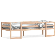 vidaXL tömör fenyőfa gyerekágykeret 90 x 190 cm ágy és ágykellék