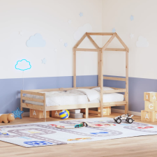 vidaXL tömör fenyőfa gyerekágytető 118 x 70 x 176,5 cm ágy és ágykellék