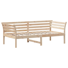 vidaXL tömör fenyőfa kanapéágy 75 x 190 cm (842882) ágy és ágykellék