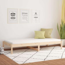 vidaXL tömör fenyőfa kanapéágy 80 x 200 cm bútor