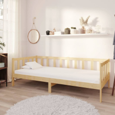 vidaXL tömör fenyőfa kanapéágy 90 x 200 cm ágy és ágykellék