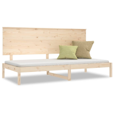 vidaXL tömör fenyőfa kanapéágy 90 x 200 cm (3108132) ágy és ágykellék