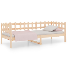 vidaXL tömör fenyőfa kanapéágy 90 x 200 cm (820756) ágy és ágykellék