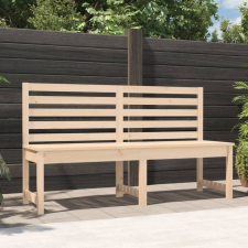 vidaXL Tömör fenyőfa kerti pad 157,5 cm kerti bútor