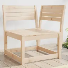 vidaXL Tömör fenyőfa kerti sarokkanapé 73 x 73 x 78 cm kerti bútor